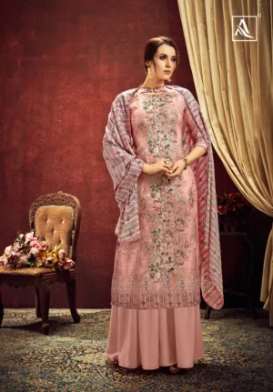 Alok Suit Launched Aabrang Cotton Printed Casual Wear Salwar Suits