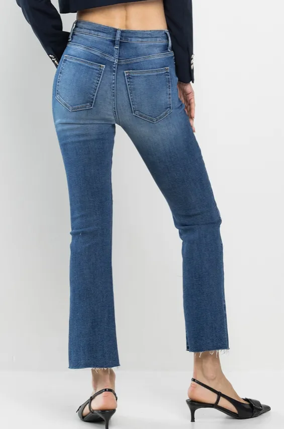 Amelia High Rise Kick Flare Jeans