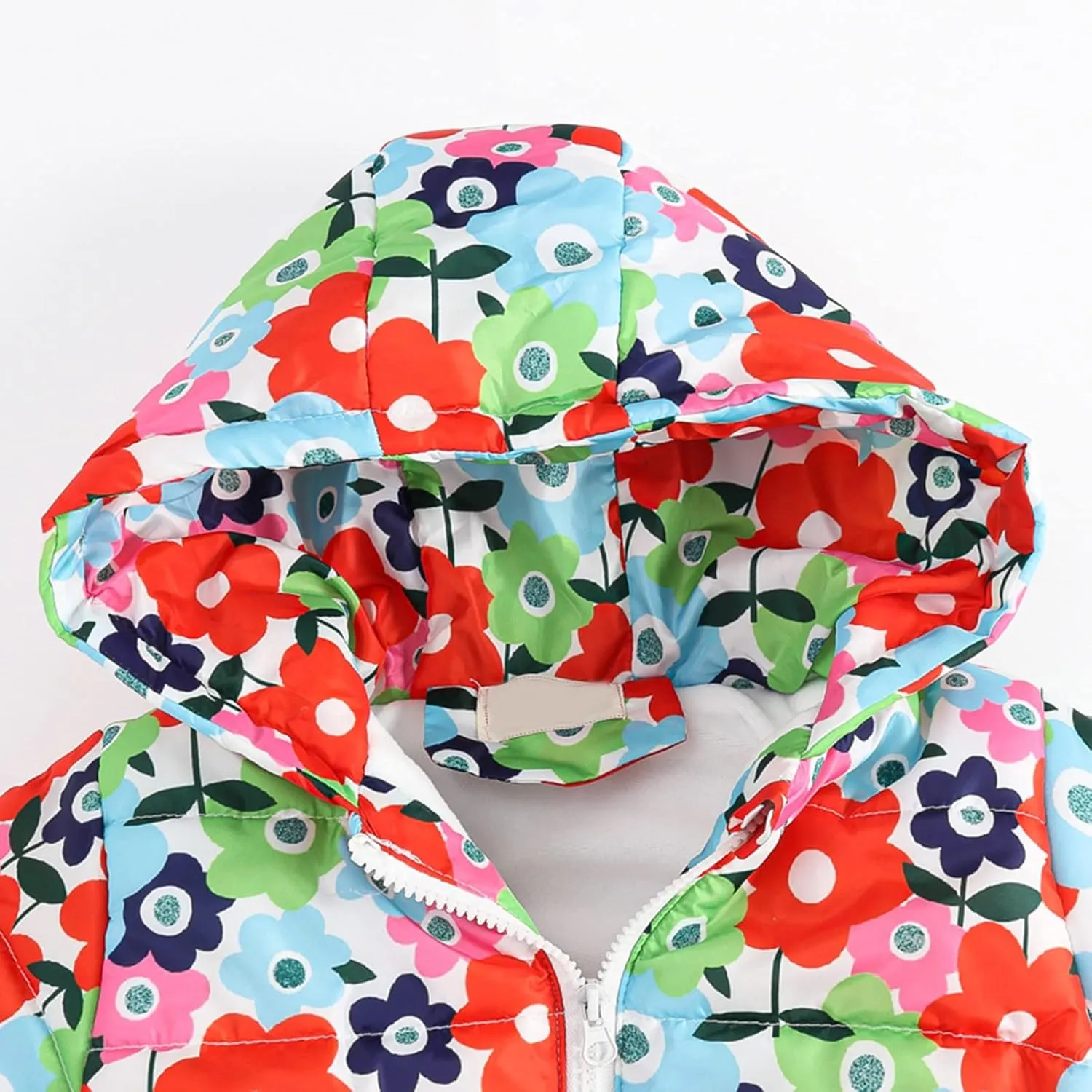 Baby Girls Boys Winter Coats Warm Puffer Padded Coat Cotton Hooded Infant Outerwear