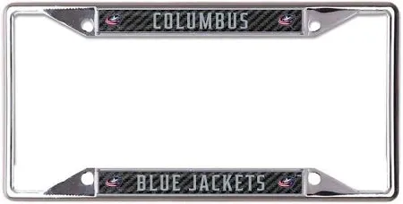 Columbus Blue Jacket Metal License Plate