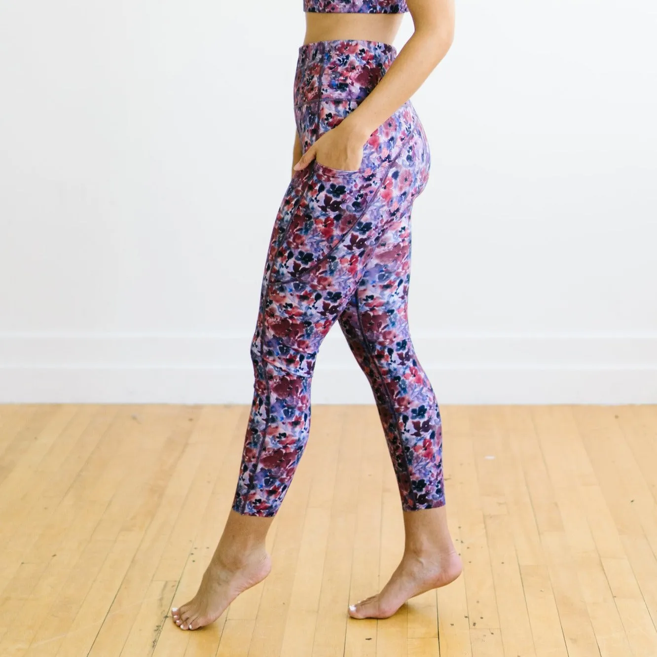 Focus Leggings - Autumn Floral | MT LUXE