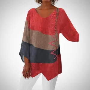 Geralyn Elegant Summer Blouse