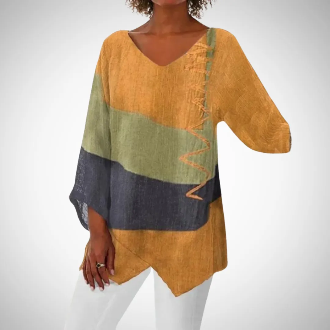 Geralyn Elegant Summer Blouse