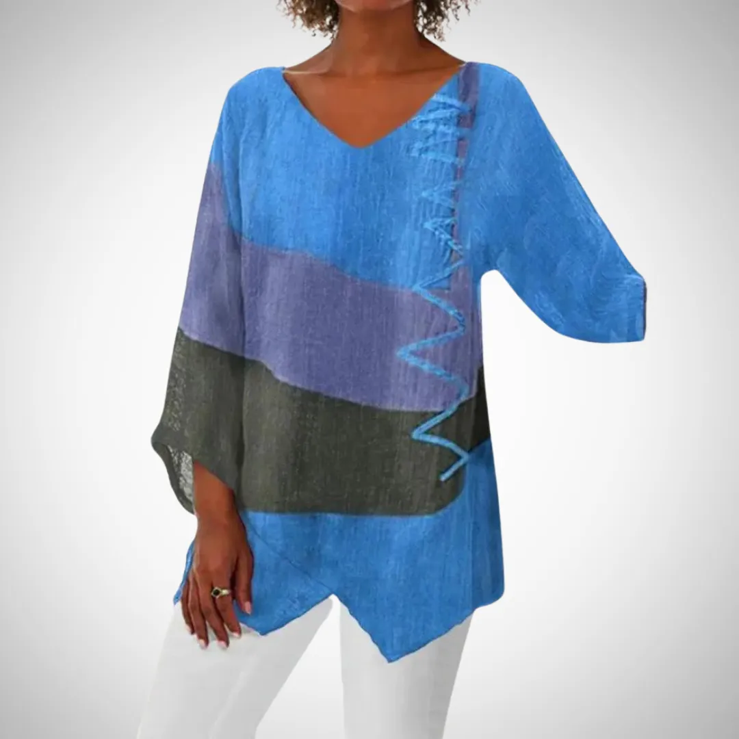 Geralyn Elegant Summer Blouse