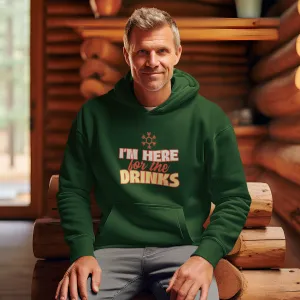 IAmHereForDrinks Oversized Hoodie