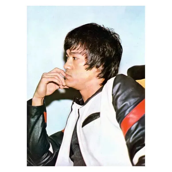 Kung Fu Classic Vintage Celebrity Bruce Lee Leather Jacket