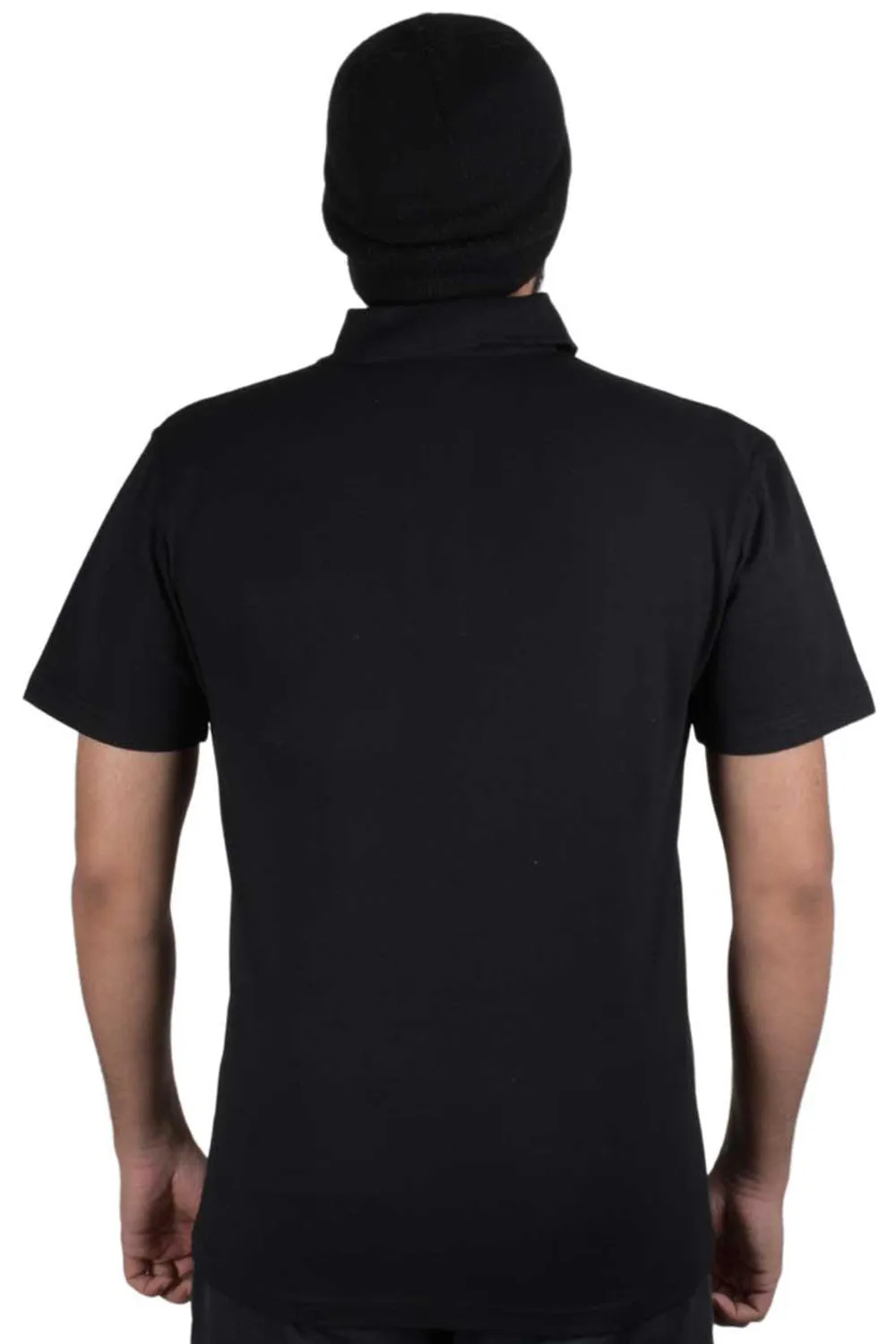 Mens Short Sleeves Polo Collar Shirts