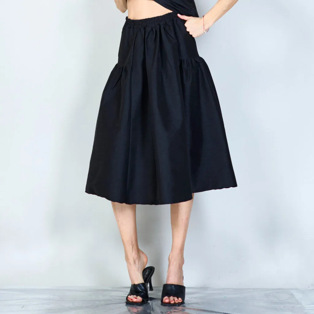 Poplin elegant long skirt wholesale