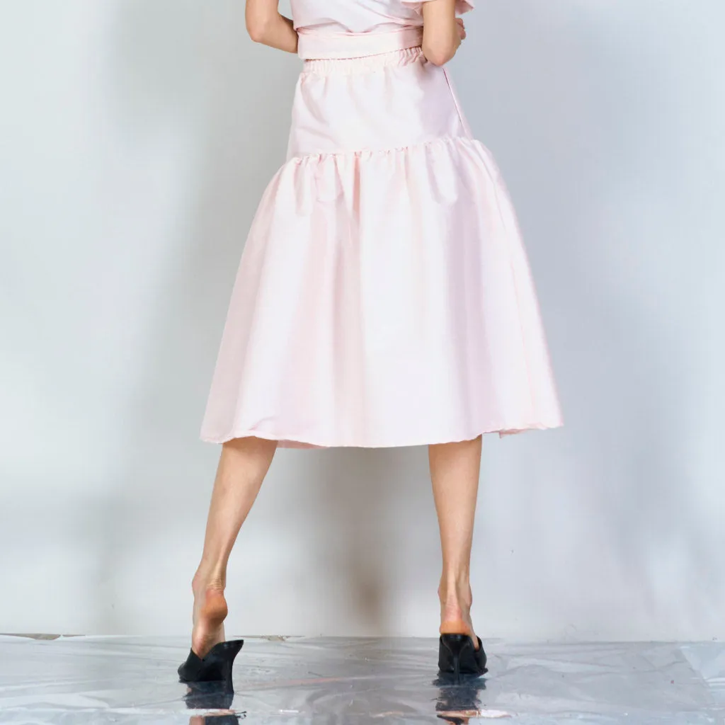 Poplin elegant long skirt wholesale