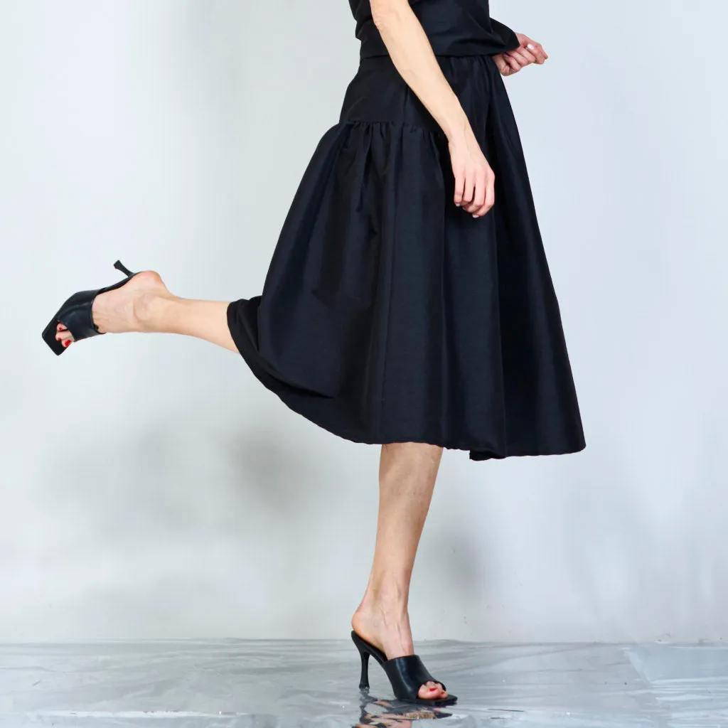 Poplin elegant long skirt wholesale