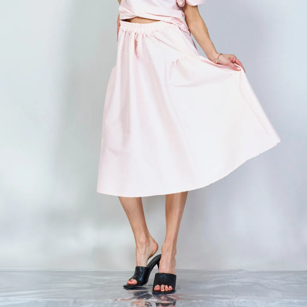 Poplin elegant long skirt wholesale