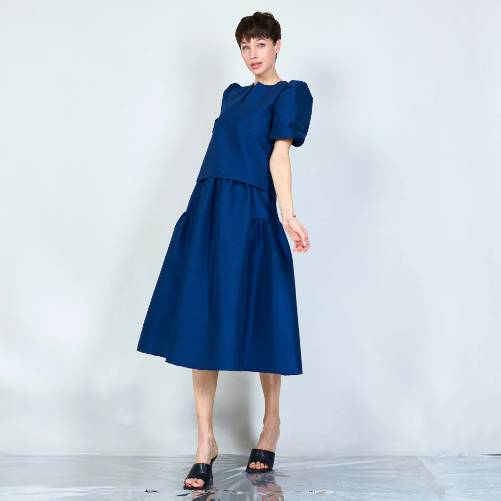 Poplin elegant long skirt wholesale