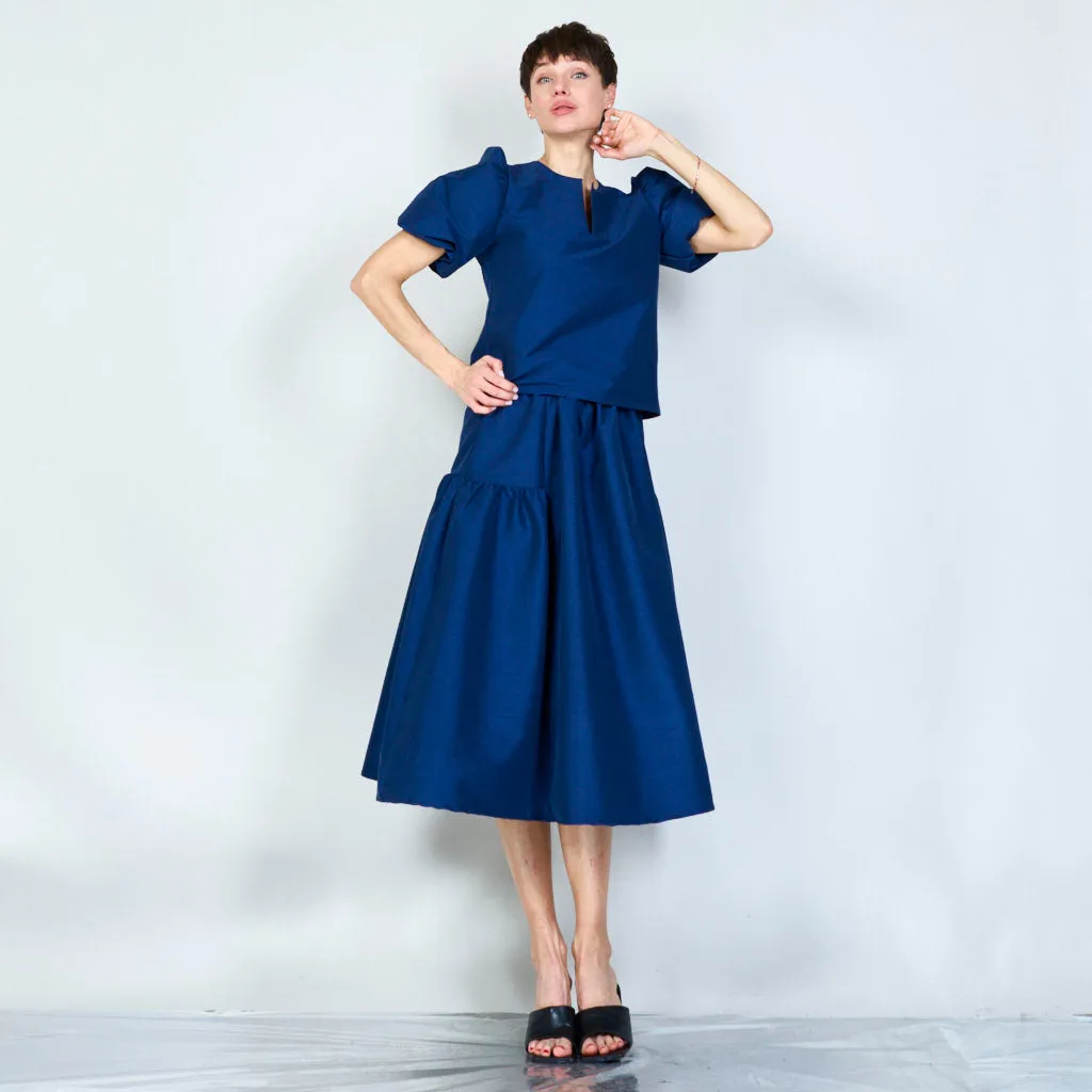 Poplin elegant long skirt wholesale