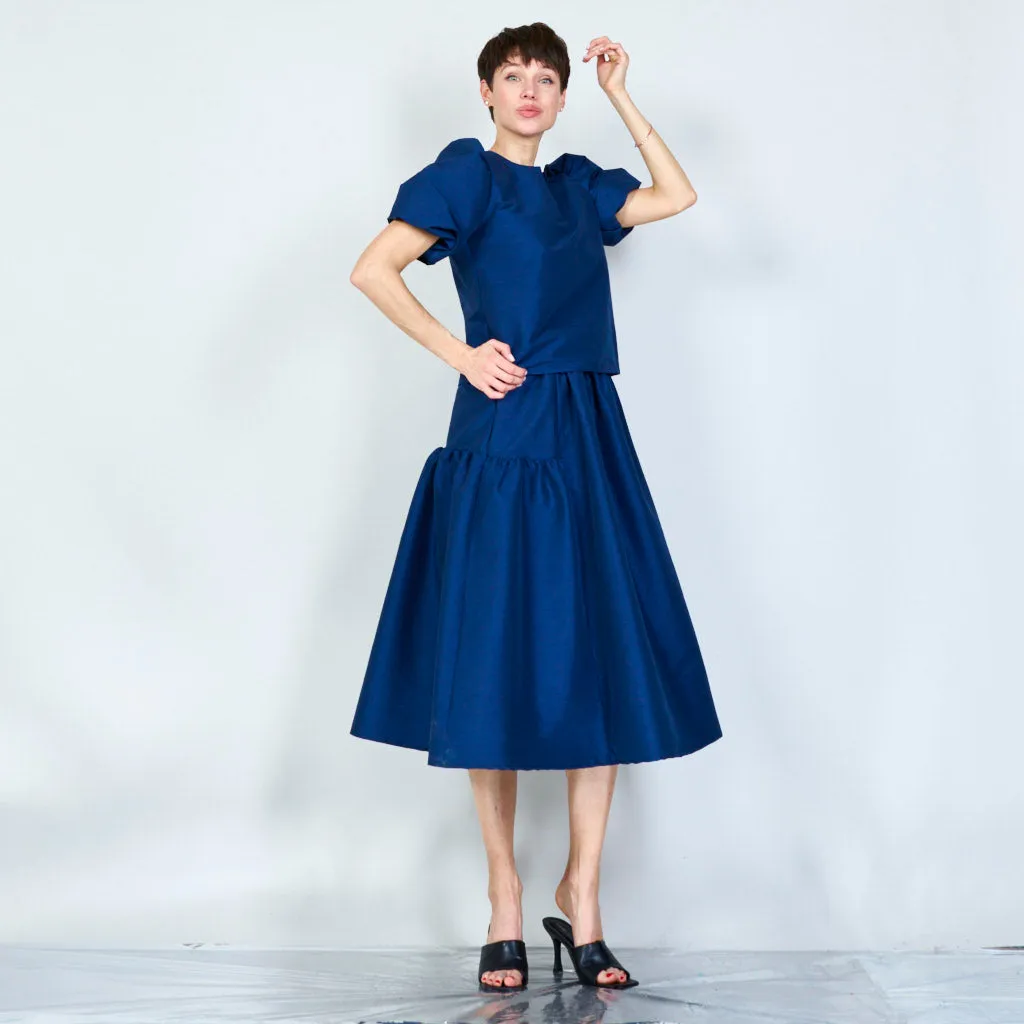 Poplin elegant long skirt wholesale