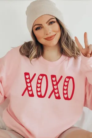 Red XOXO Sweatshirt