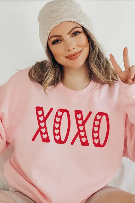 Red XOXO Sweatshirt