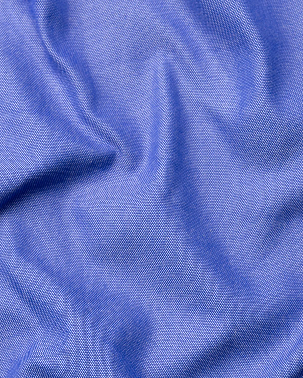 Renato Privilege Realer Blue Plain Oxford Cotton Shirt