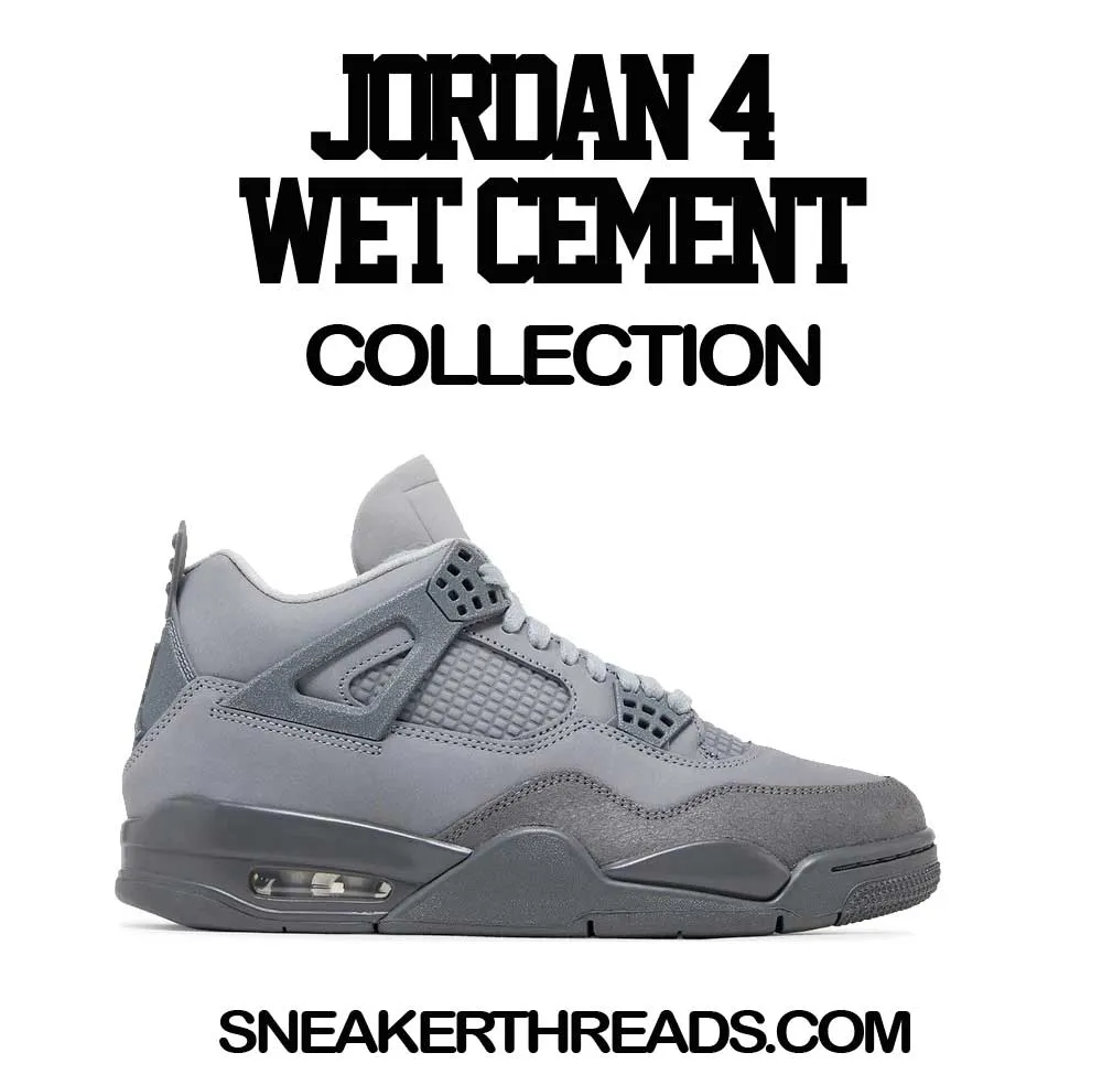 Retro 4 Wet Cement War Bully Shirt