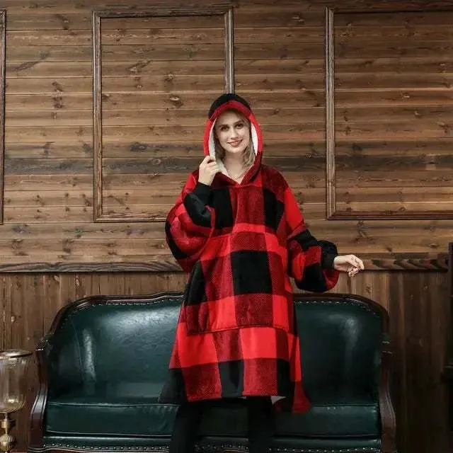 Top Quality Unisex Warm Double Layers Hoodies