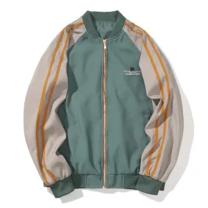 West Louis Spring Baseball Style Bomber Jacket