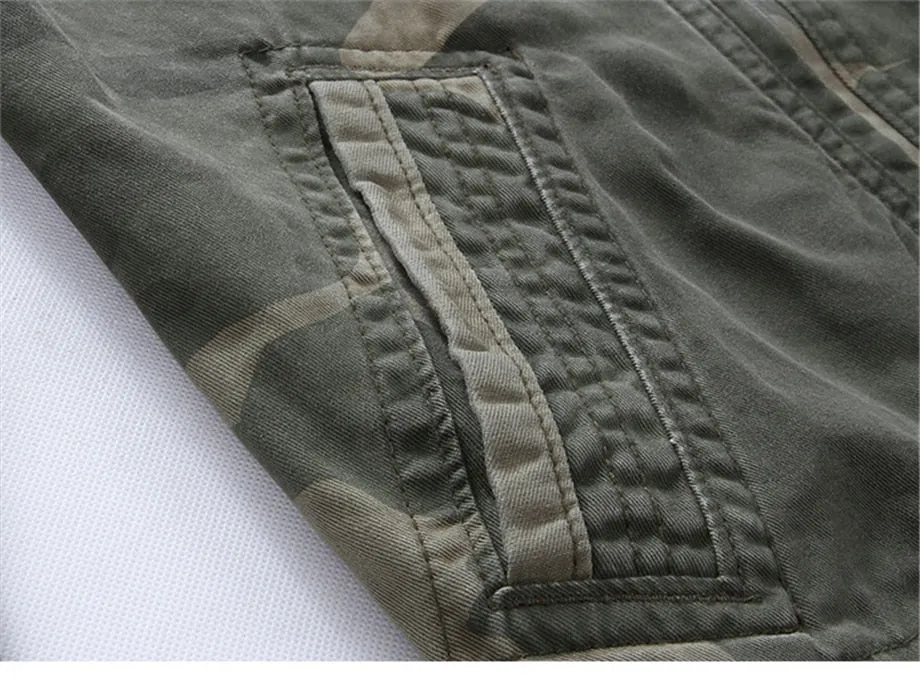 West Louis Spring Fall Camo Jackets