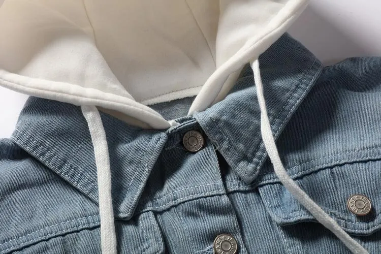 West Louis Spring Mens Hooded Jackets