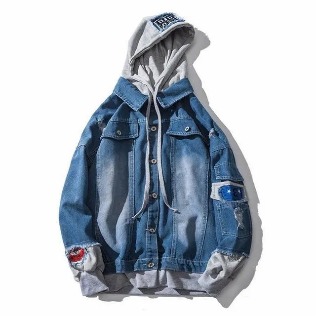West Louis Spring Mens Hooded Jackets
