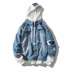 West Louis Spring Mens Hooded Jackets