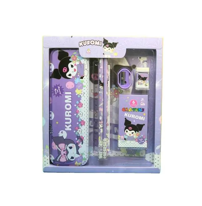 Wholesale 6 Stationery in Set Cartoon-مجموعة أدوات مكتبية