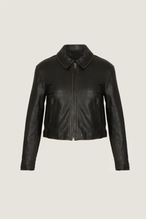 Women's Bold Fashion Leather Jacket